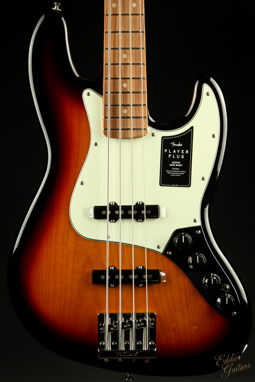 2022 - Fender Player Plus Active Jazz Bass®, Pau Ferro Fingerboard