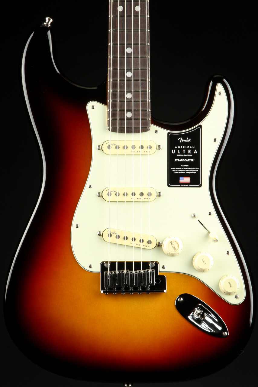 Fender American Ultra Stratocaster, Rosewood - Ultra Burst