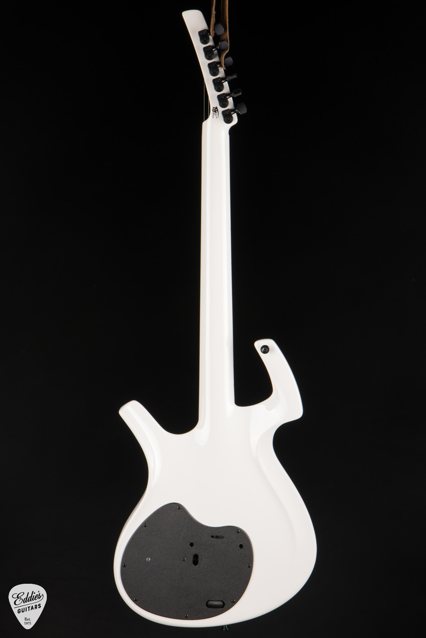 1998 - Parker Fly Deluxe - White Pearl - Eddie's Guitars