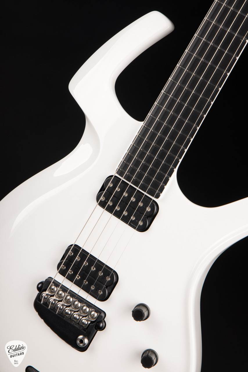 1998 - Parker Fly Deluxe - White Pearl - Eddie's Guitars