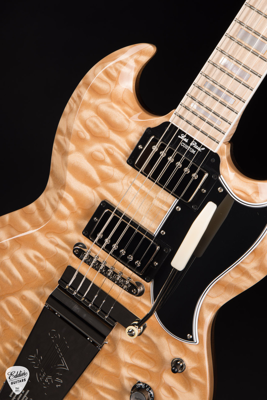 Gibson Custom Shop 1963 Les Paul SG Custom 3A Quilt w