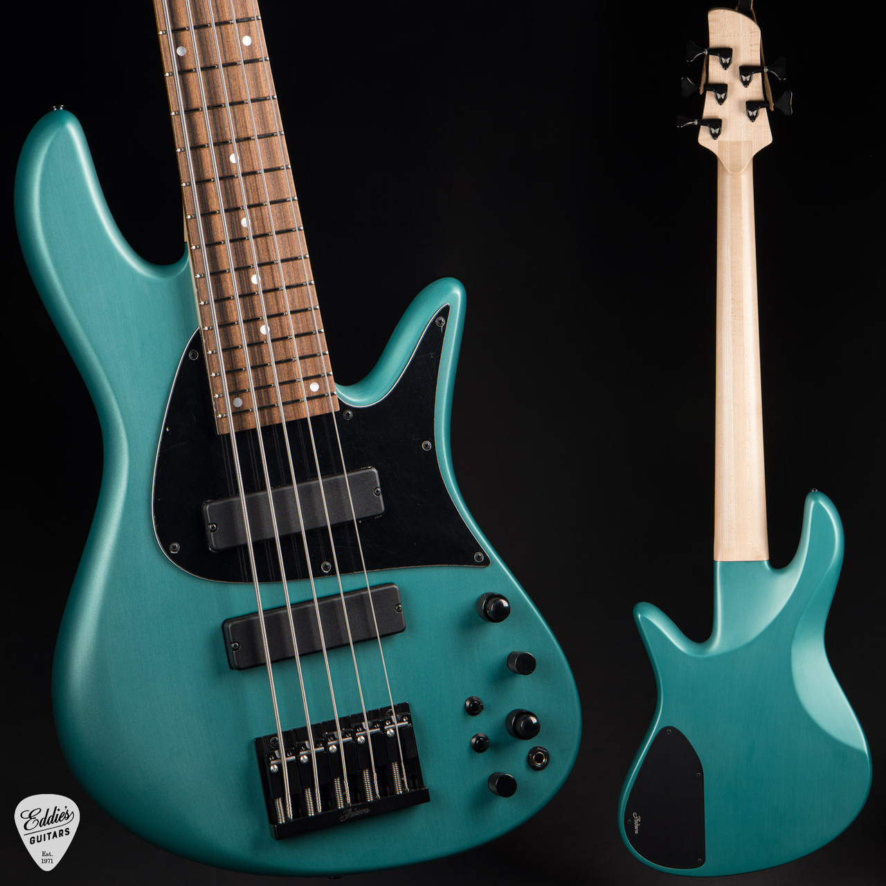 Bottom Wave 5弦PJベース(Fodera同等エレクトロニクス仕様) Sale Pending-Fodera Emperor Deluxe 5 String - Sherwood Green