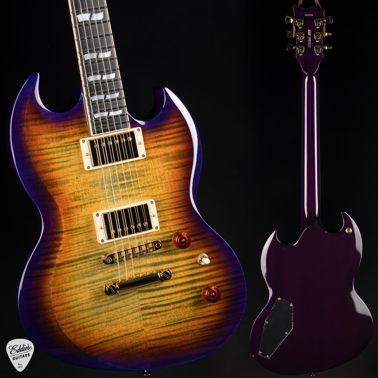 ESP USA Viper FM GH Seymour Duncan - Lynch Burst - Eddie's Guitars