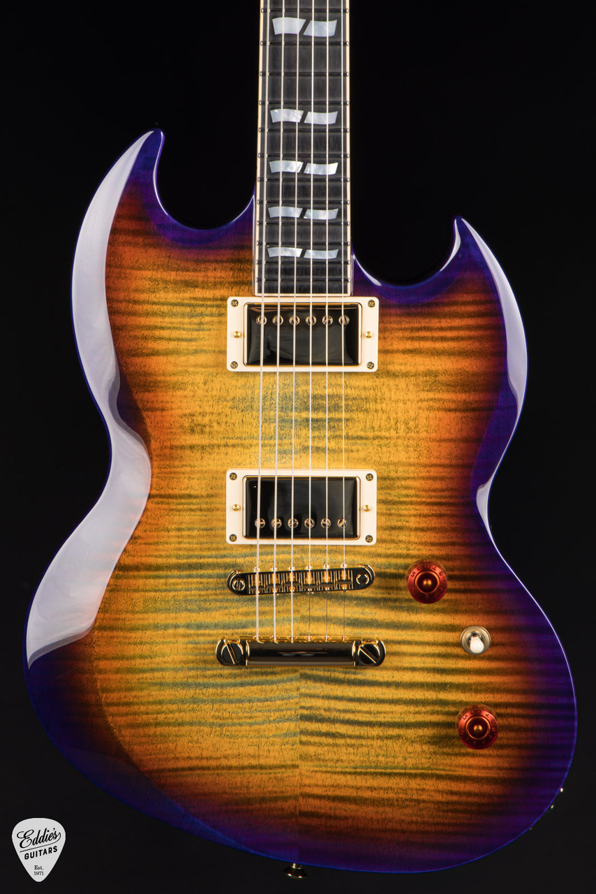 ESP USA Viper FM GH Seymour Duncan - Lynch Burst - Eddie's Guitars