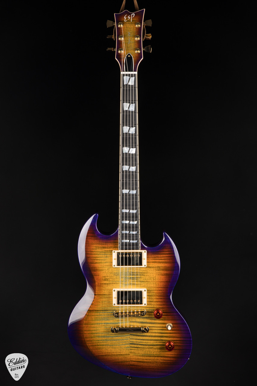 ESP USA Viper FM GH Seymour Duncan - Lynch Burst - Eddie's Guitars