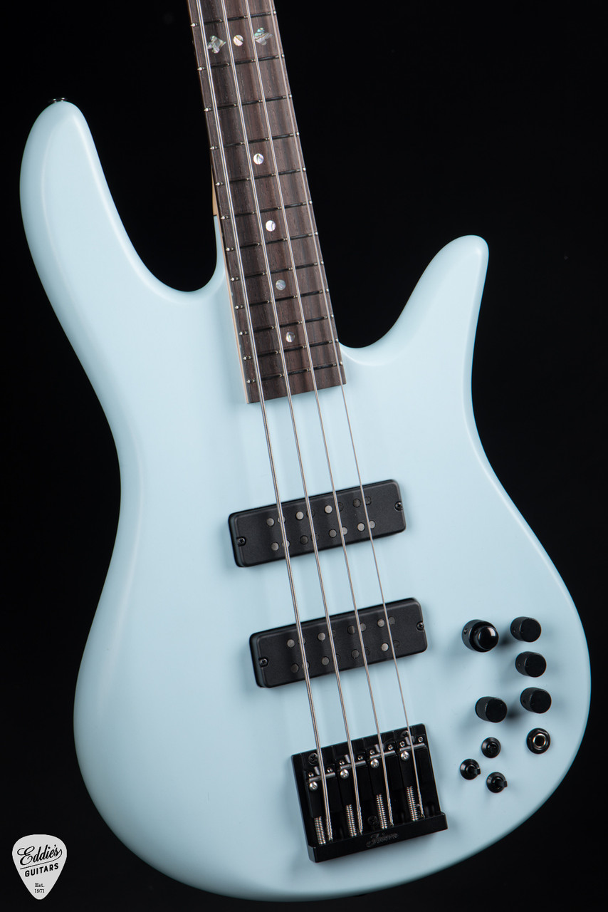 Fodera Monarch Deluxe - Sonic Blue - Eddie's Guitars