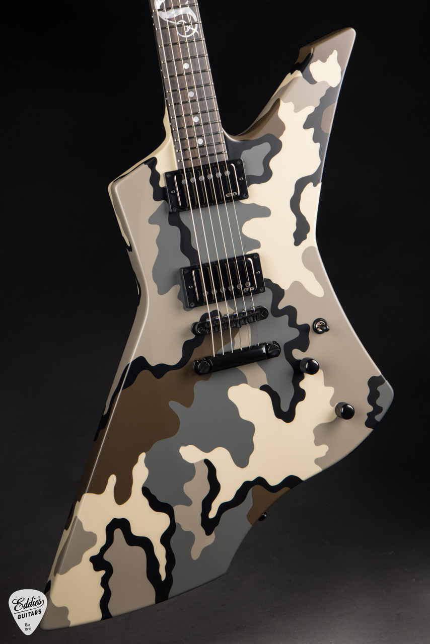 ESP Custom Shop James Hetfield Signature Snakebyte - Camo
