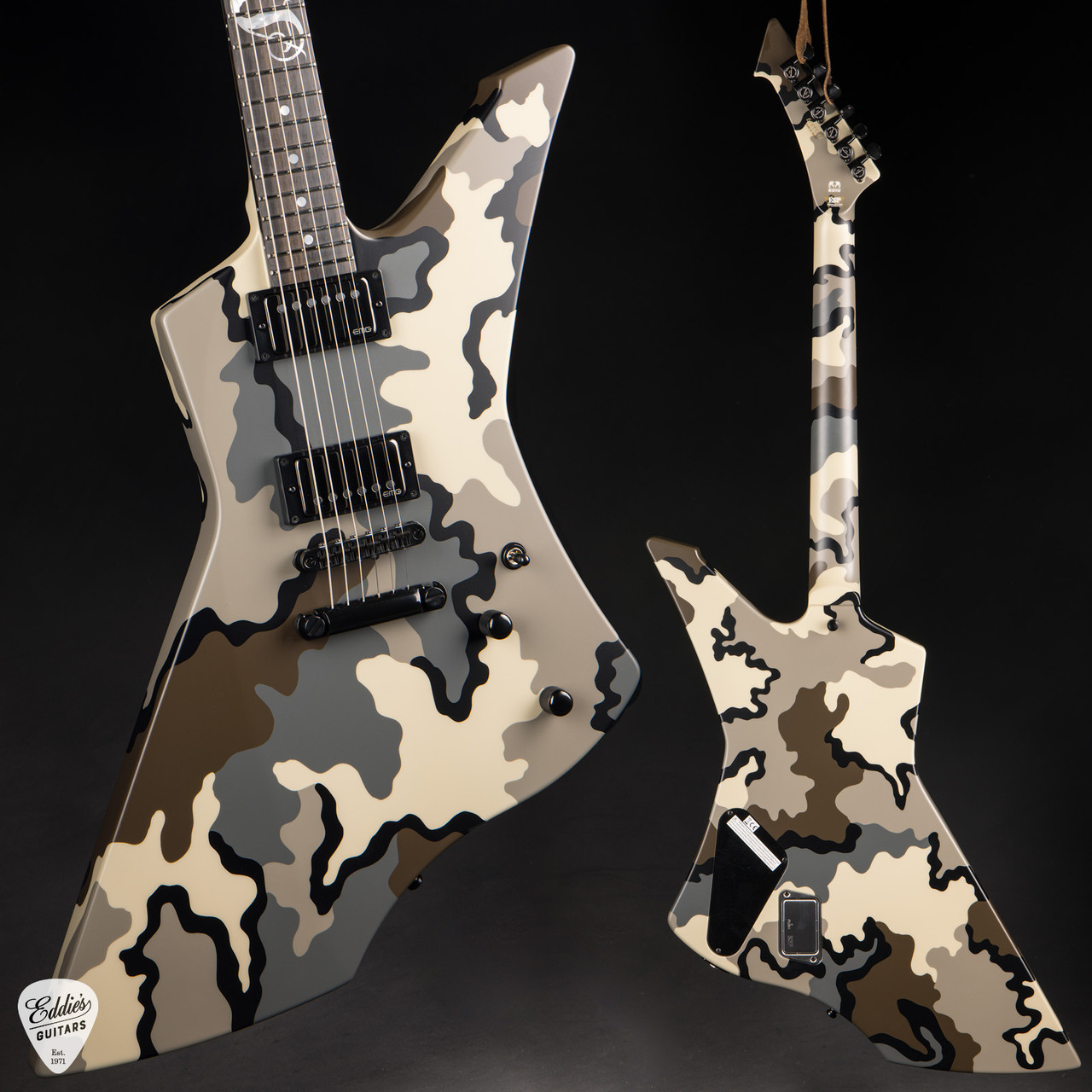 ESP Custom Shop James Hetfield Signature Snakebyte - Camo