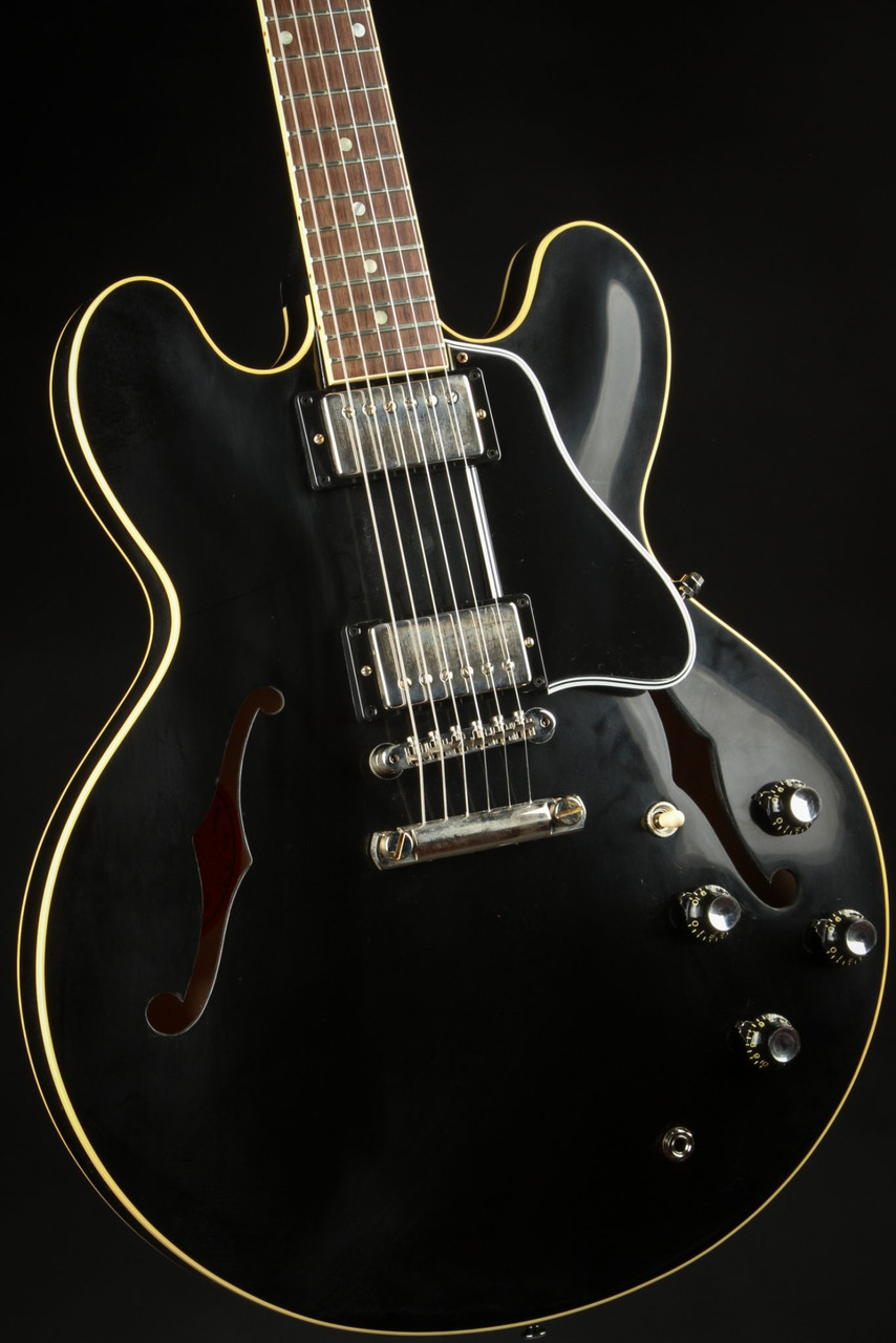 Gibson Custom Shop 1961 ES-335 Reissue VOS Ebony 7.12 #111701/Demo