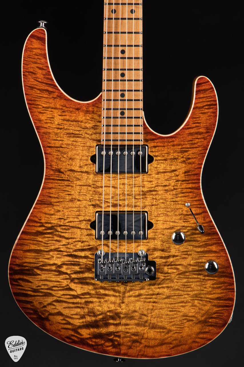 Suhr Modern Quilt Roasted - Copperhead Burst - Eddie's Guitars