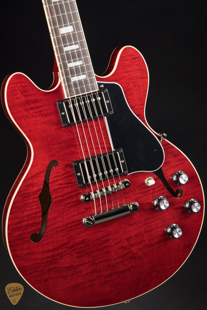 Gibson ES-339 Figured Sixties Cherry 7.4 #205740116 - Eddie's Guitars