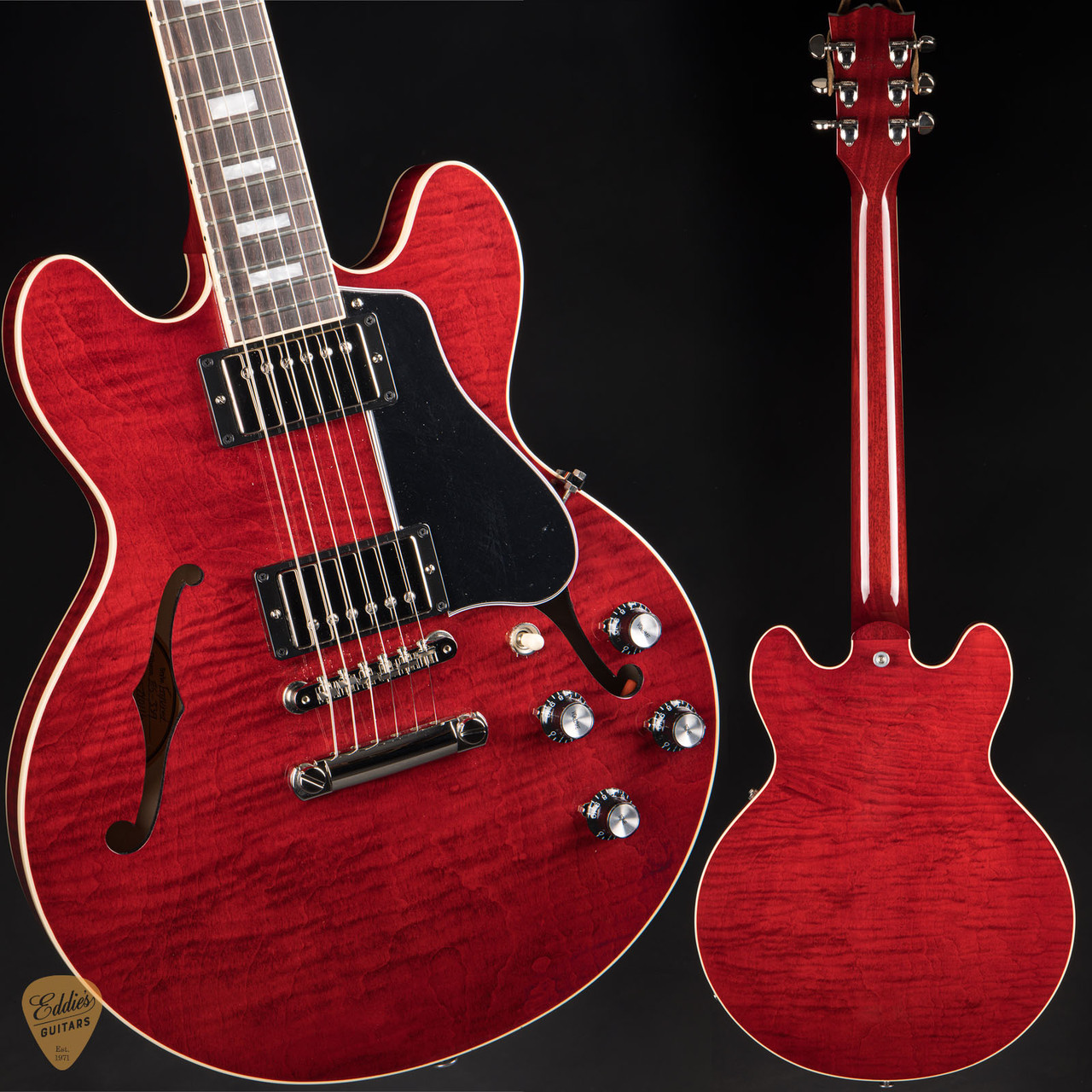 Gibson ES-339 Figured Sixties Cherry 7.4 #205740116 - Eddie's Guitars