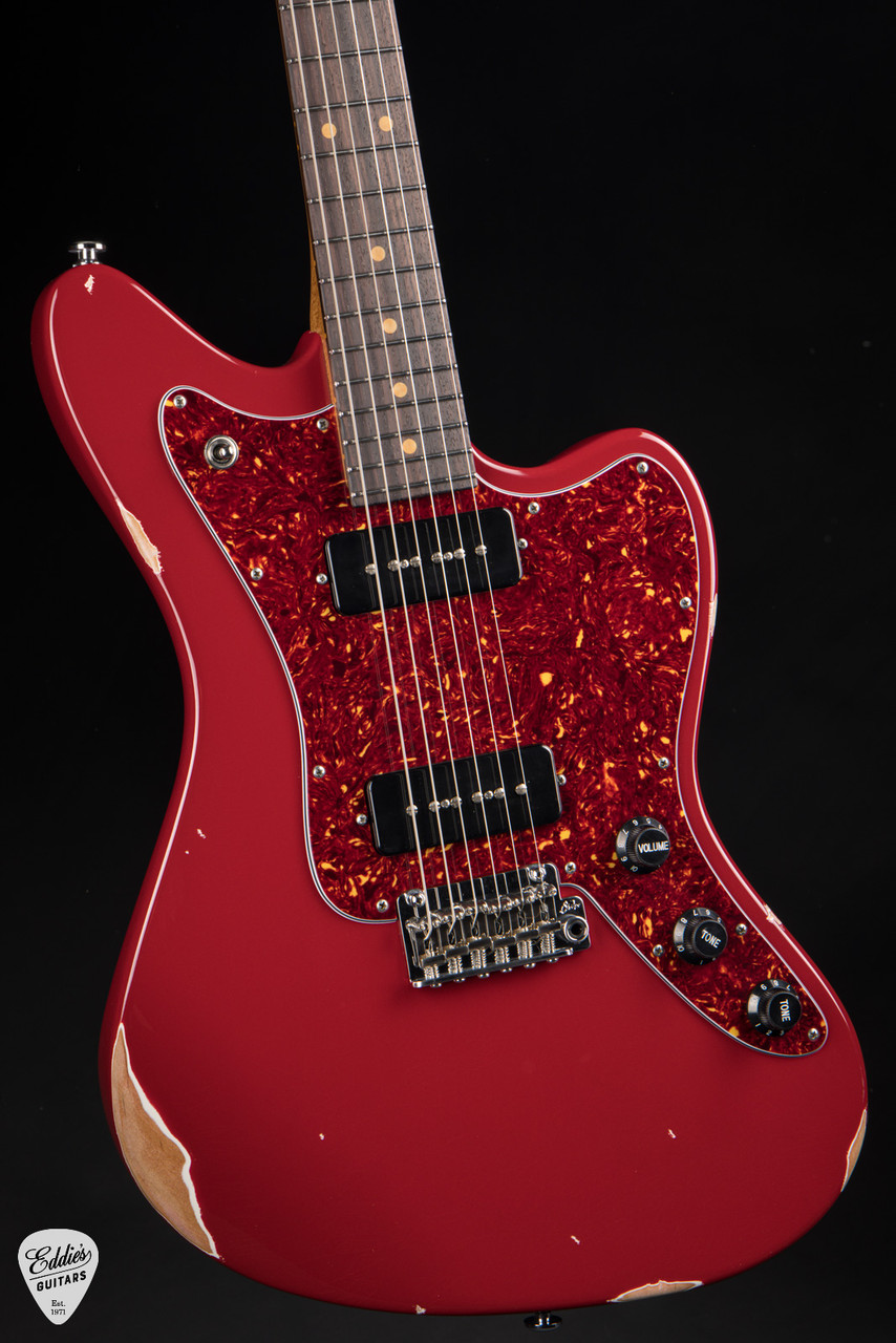 Suhr Eddie's Guitars Exclusive JM Antique Roasted - Dakota Red