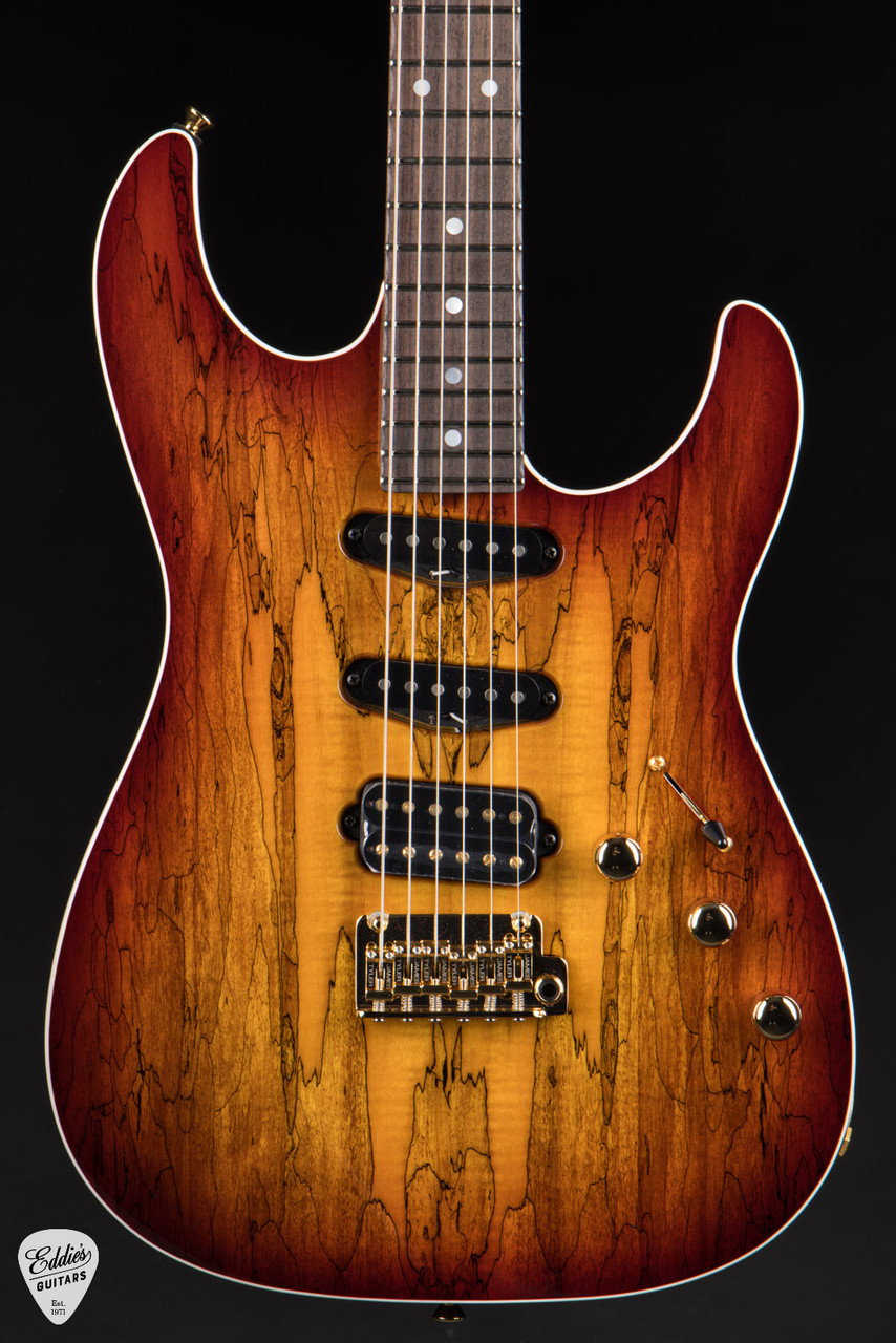 James Tyler Studio Elite HD-P Spalted Maple - Honey Burst