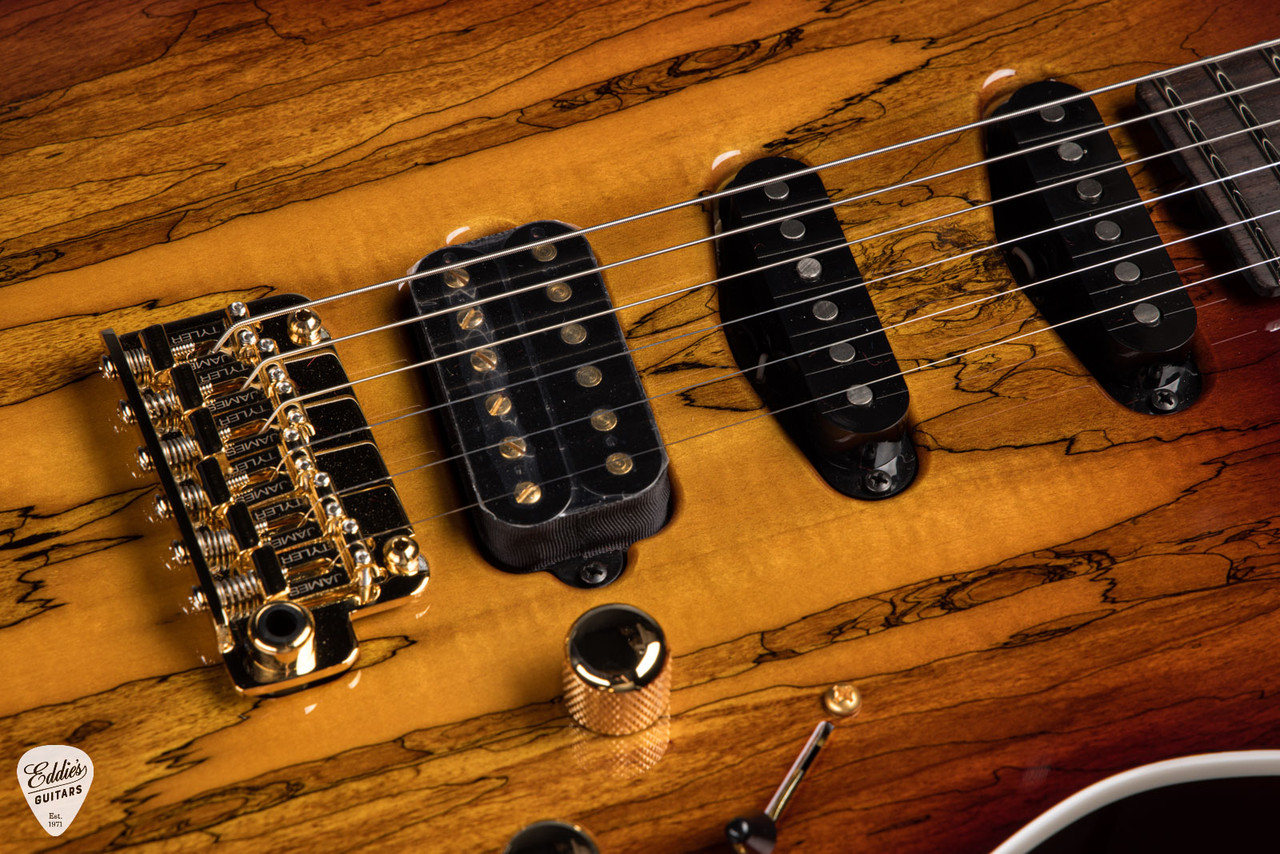 James Tyler Studio Elite HD-P Spalted Maple - Honey Burst