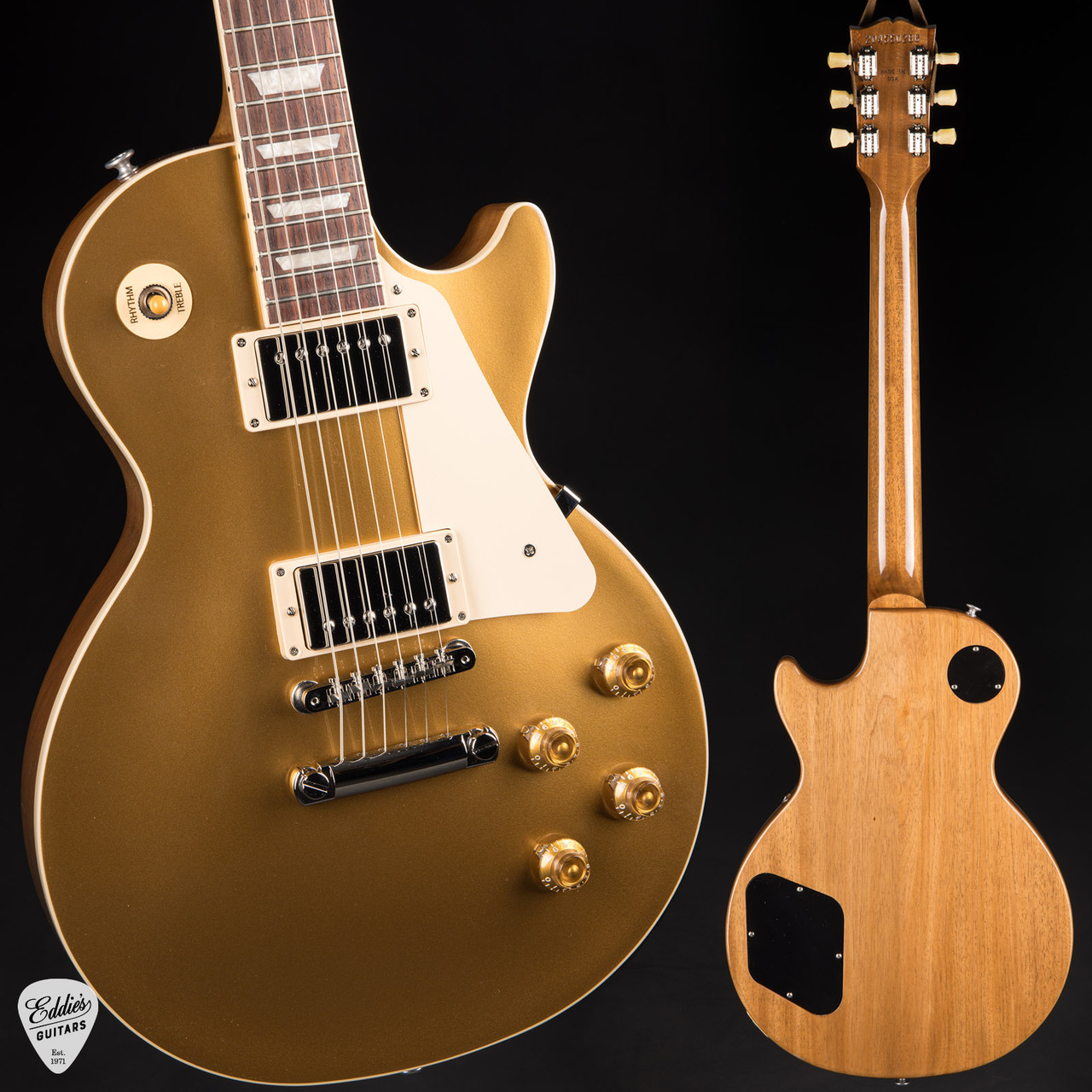 Gibson Les Paul Standard '50s Gold Top 9.7 #204550288 - Eddie's