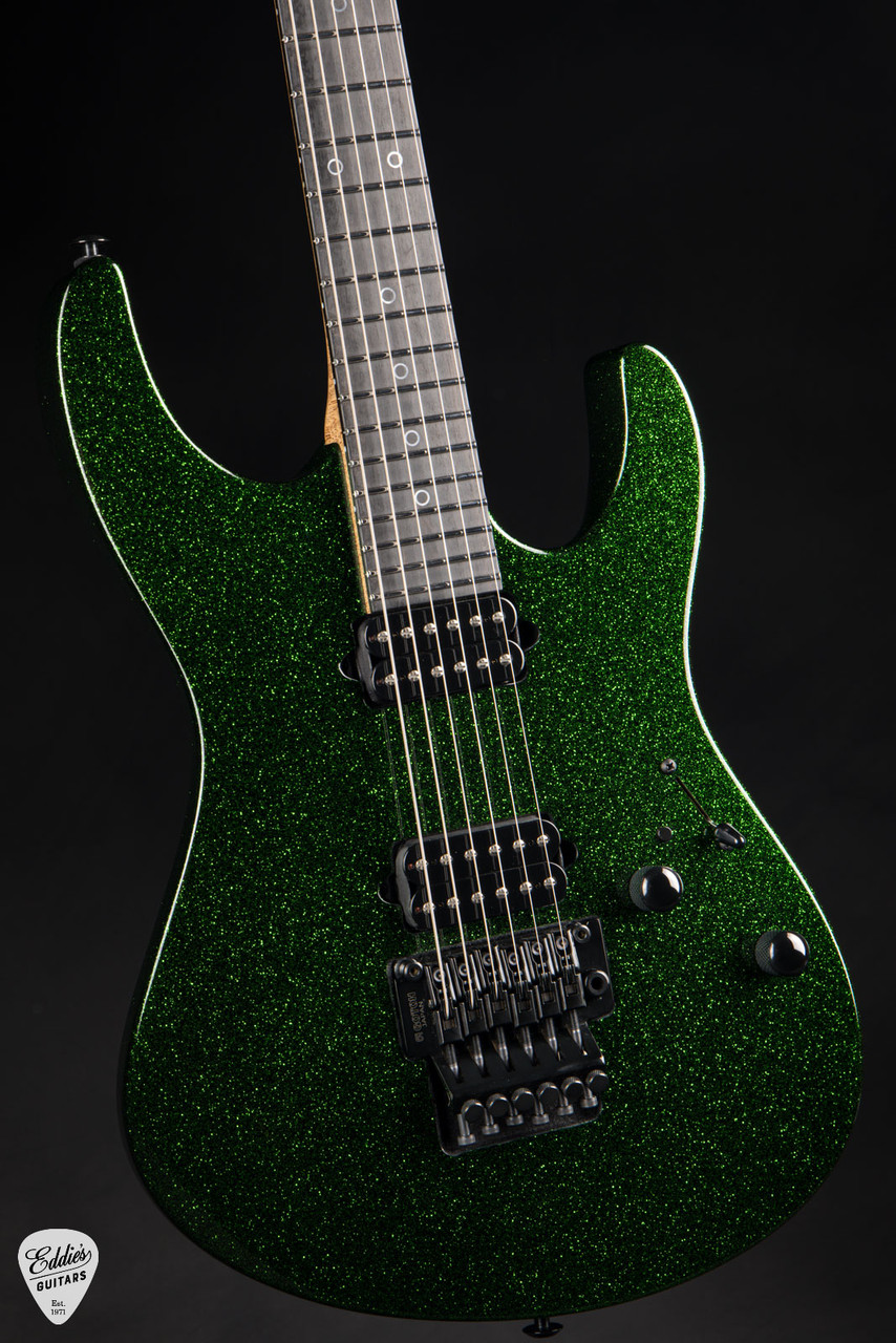 Suhr Modern Roasted - Green Sparkle - Eddie's Guitars