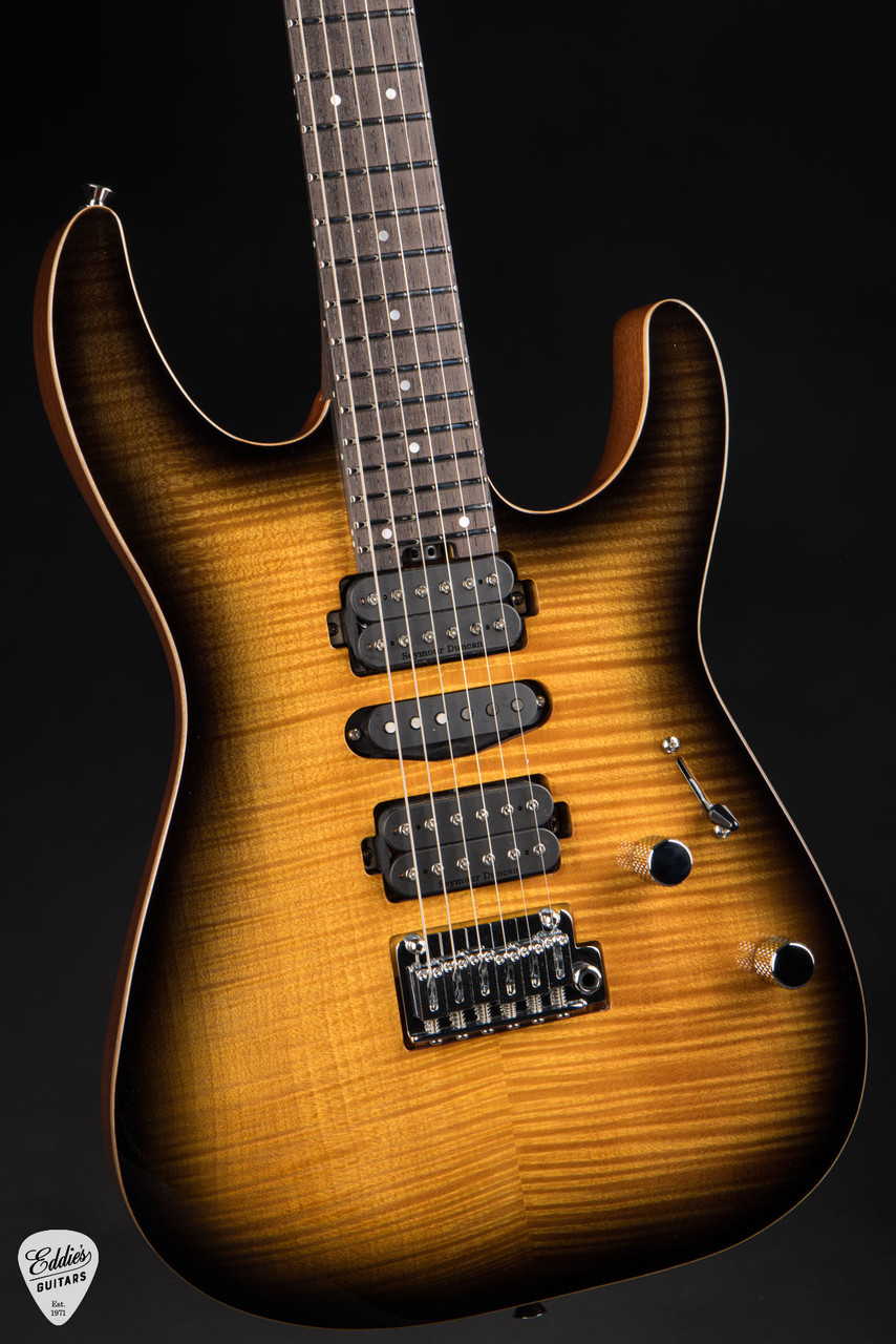 Charvel MJ DK24 HSH - Antique Burst - Eddie's Guitars