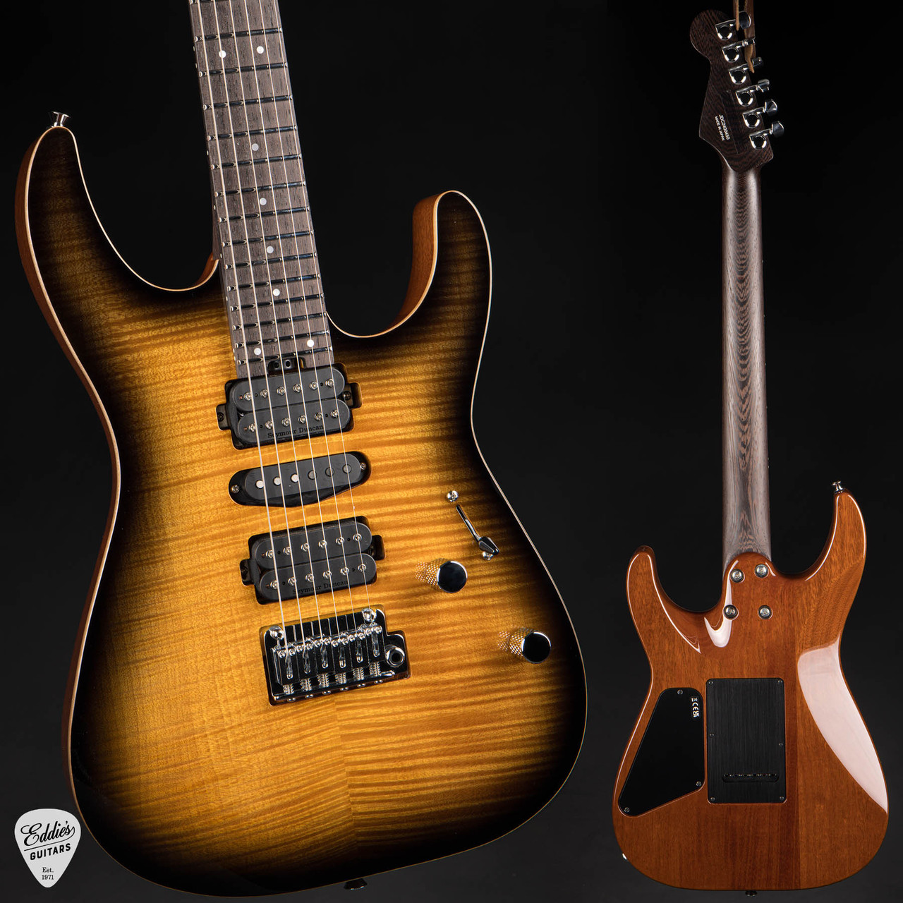 Charvel MJ DK24 HSH - Antique Burst - Eddie's Guitars