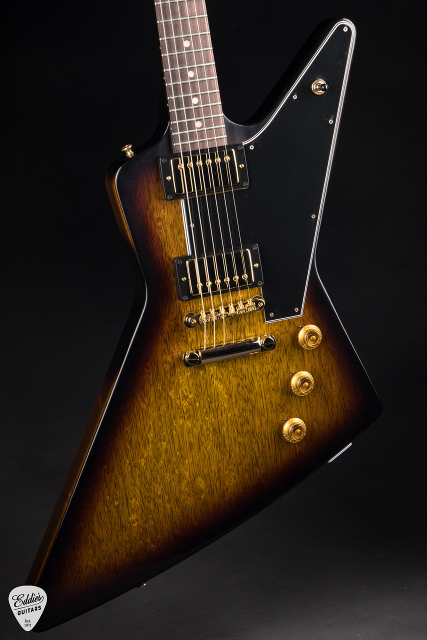 Gibson Custom Shop PSL 1958 Korina Explorer Black Pickguard VOS