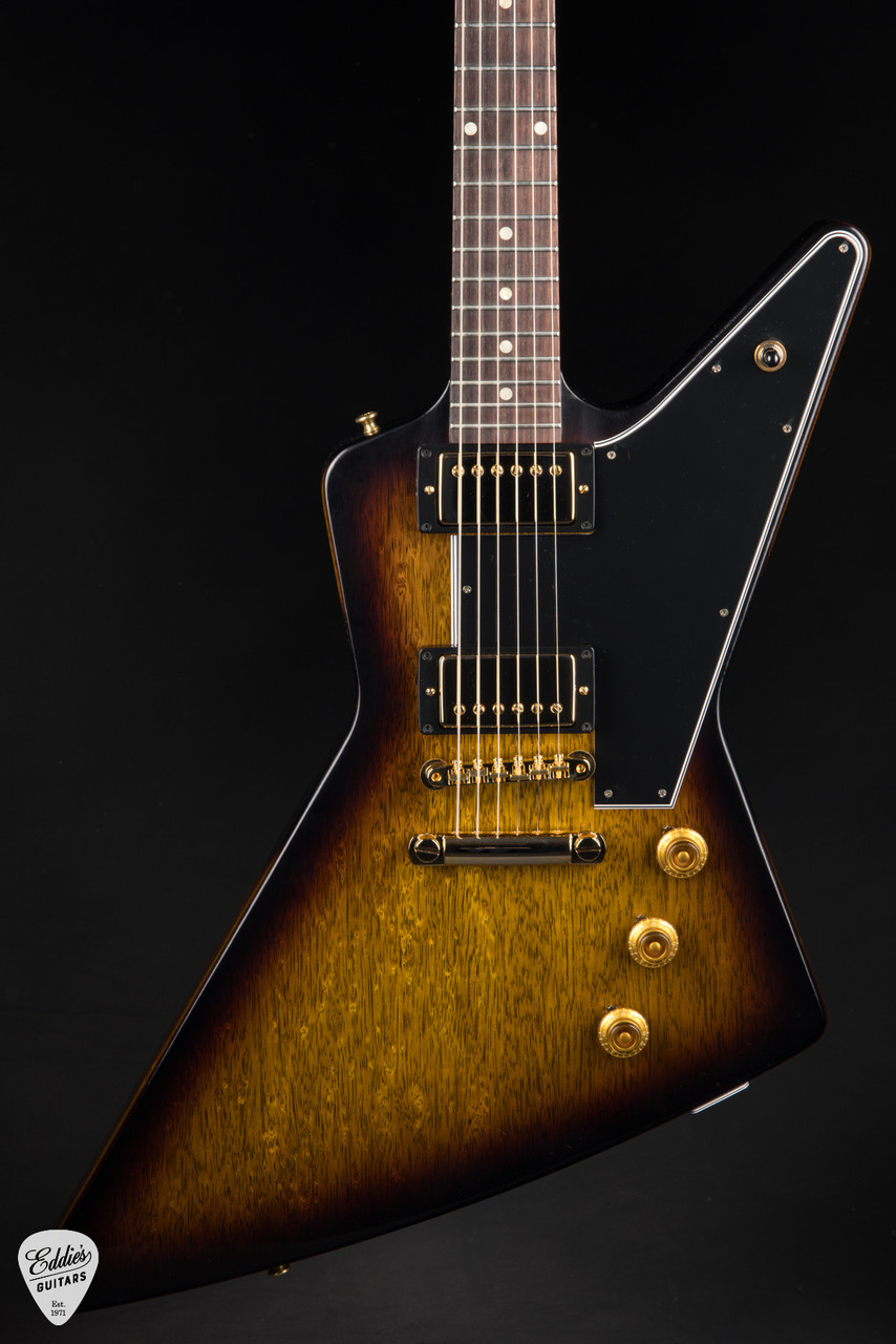 Gibson Custom Shop PSL 1958 Korina Explorer Black Pickguard VOS