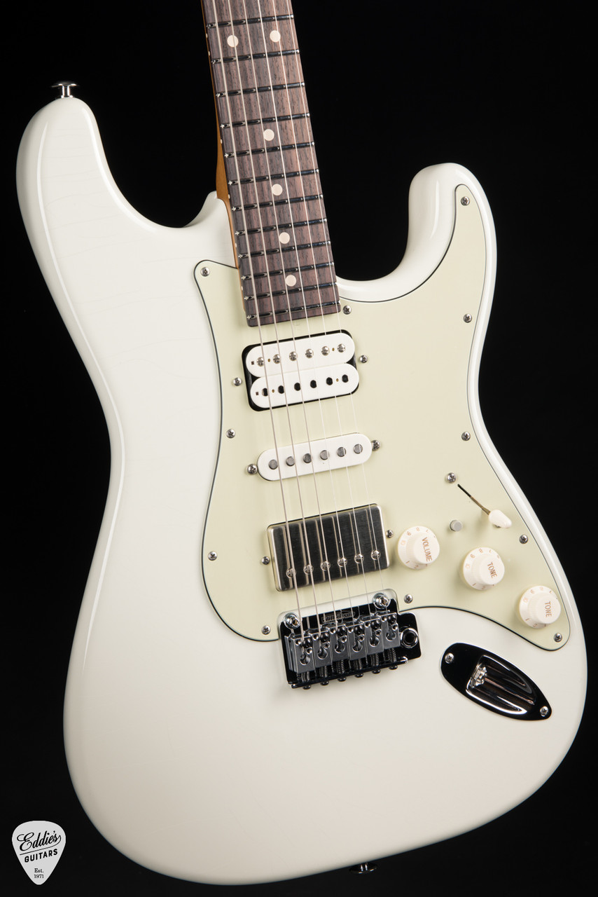 Suhr Classic S Antique Roasted - Olympic White - Eddie's Guitars