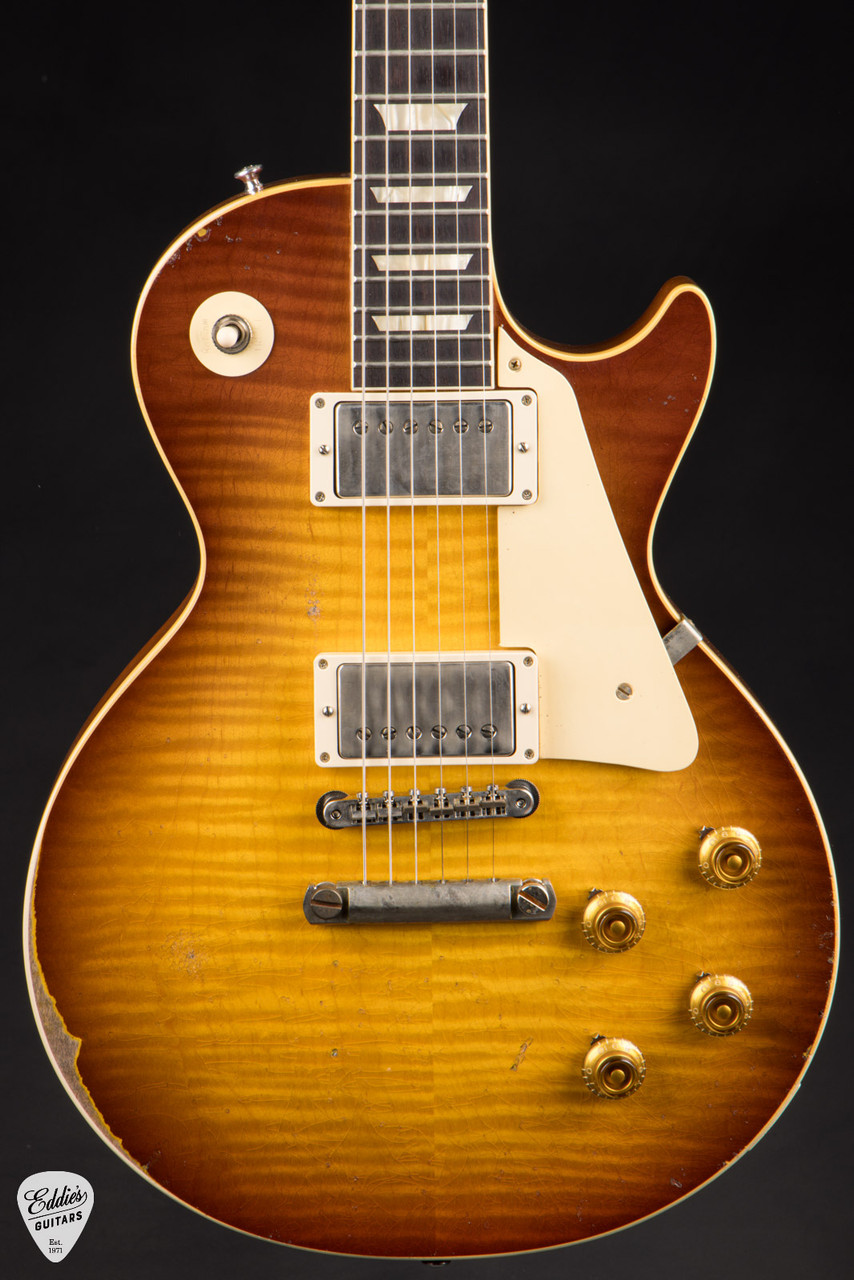 ギター Gibson Custom Shop Murphy Lab 1959 2021 - Gibson Custom Shop Made 2 Measure Murphy Lab '59 Les Paul