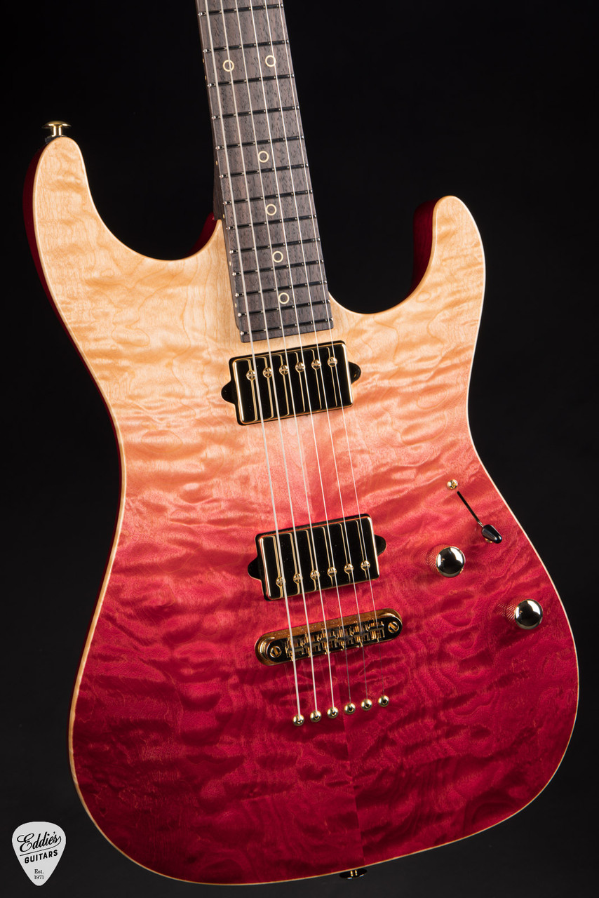 mm produce G5 HSH ストラトタイプ Suhr Standard Rosewood Neck - Strawberry Shortcake Gradient