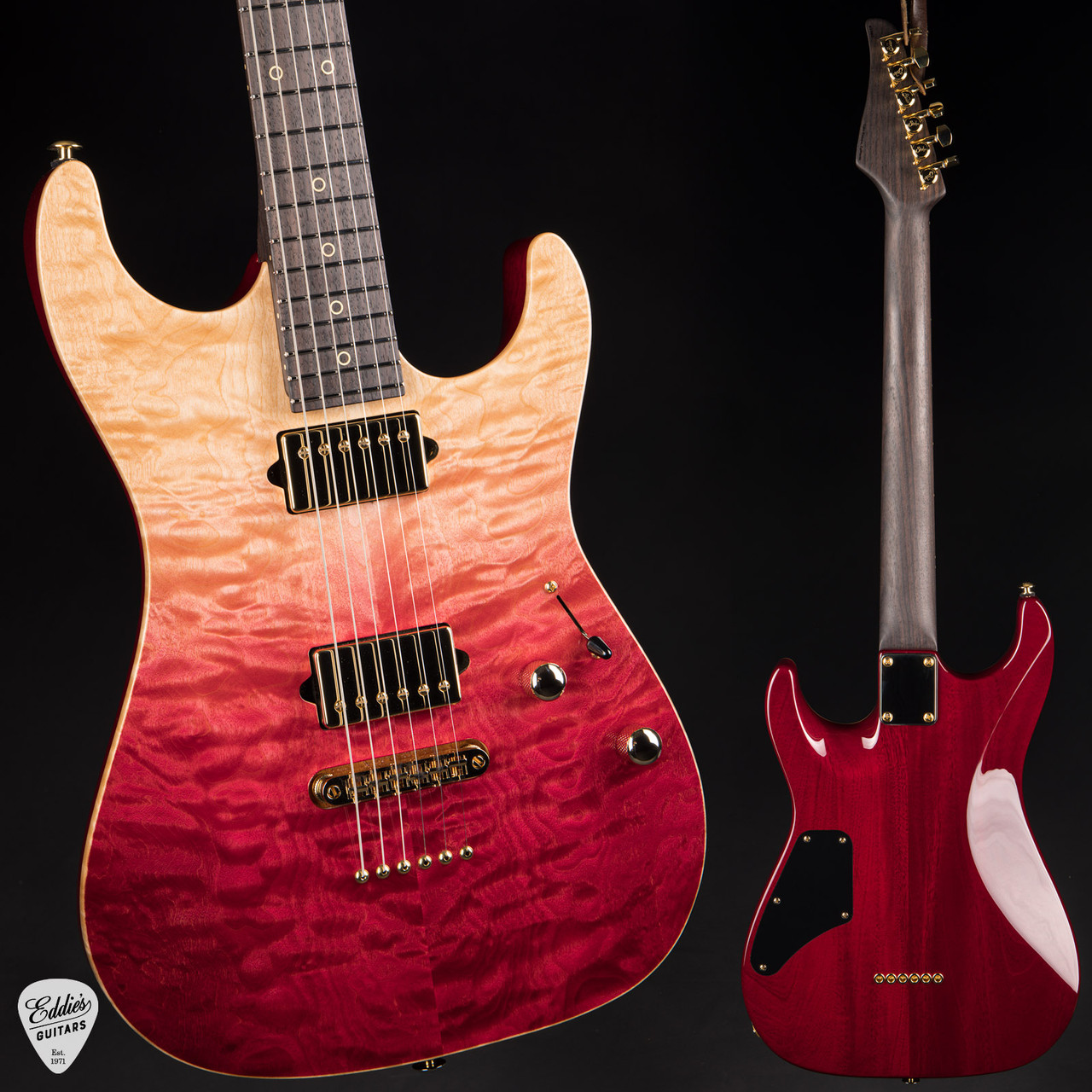 Suhr Standard Rosewood Neck - Strawberry Shortcake Gradient