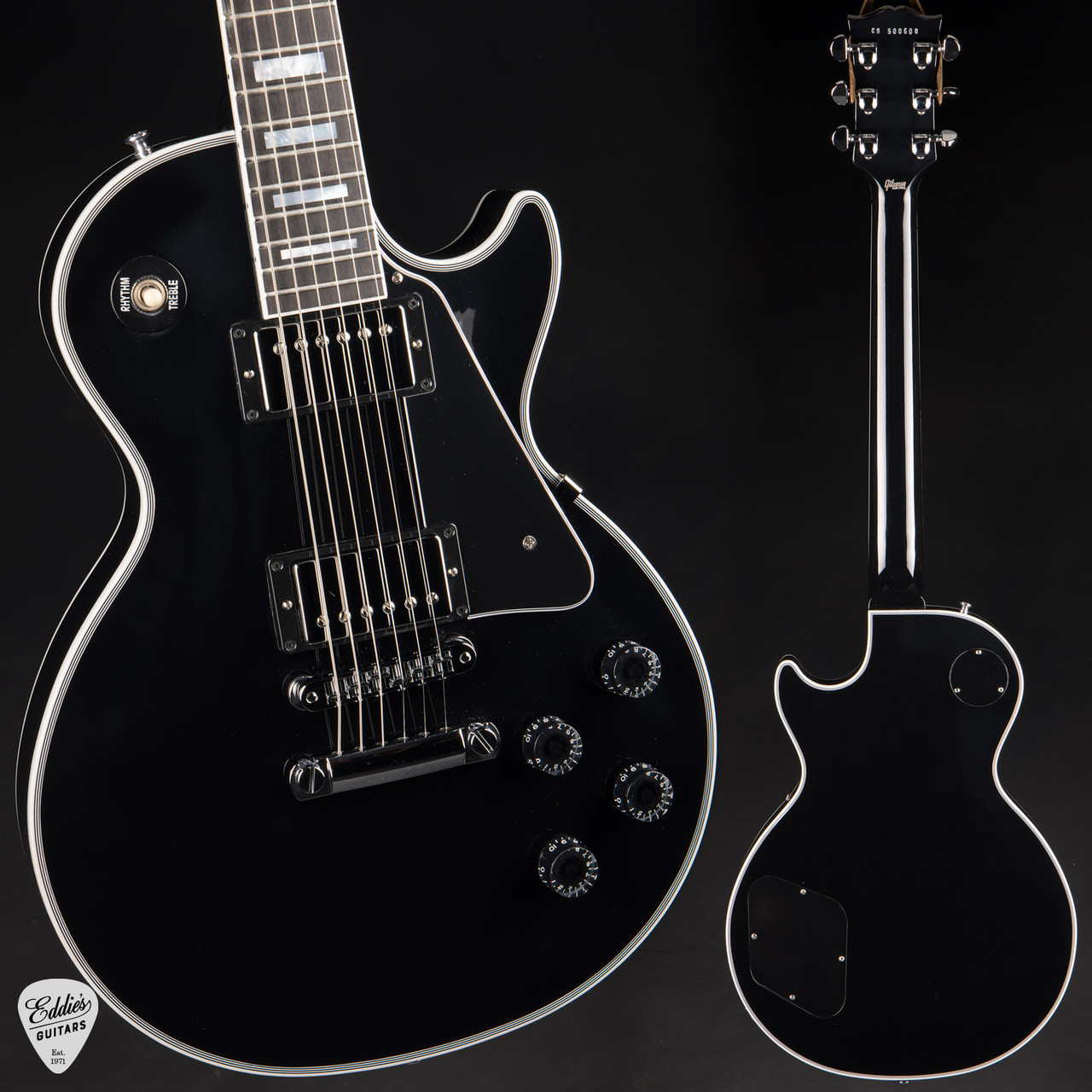 Gibson Custom Shop M2M Les Paul Custom Gloss Ebony/Chrome Hardware
