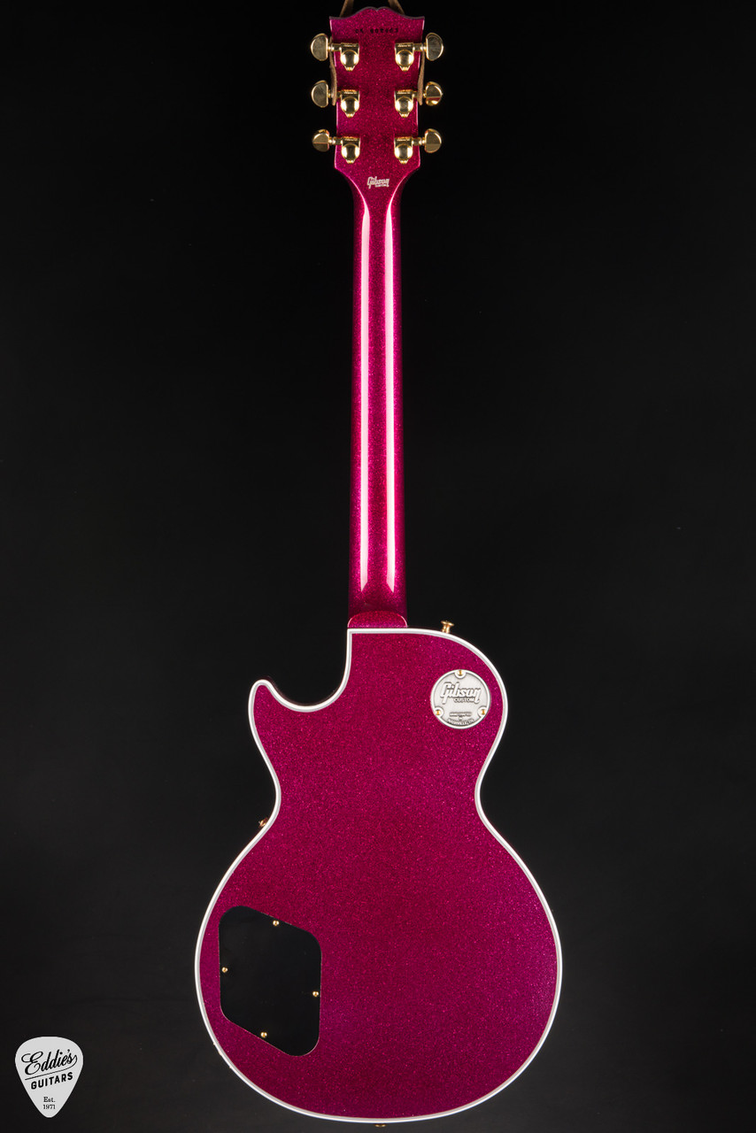2024 - Gibson Custom Shop PSL Les Paul Custom Gloss Pink Sparkle