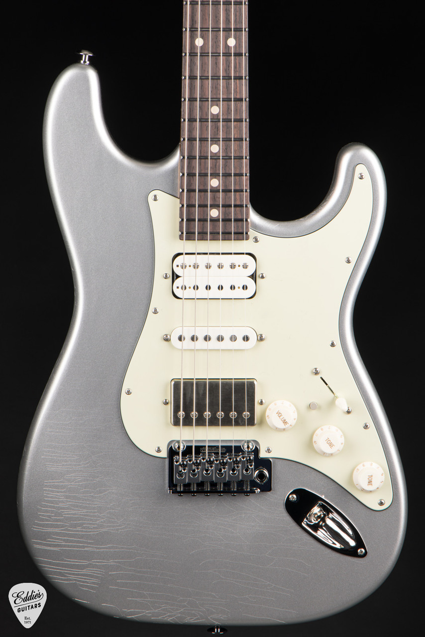 Suhr Classic S Antique Roasted - Firemist Silver - Eddie's Guitars