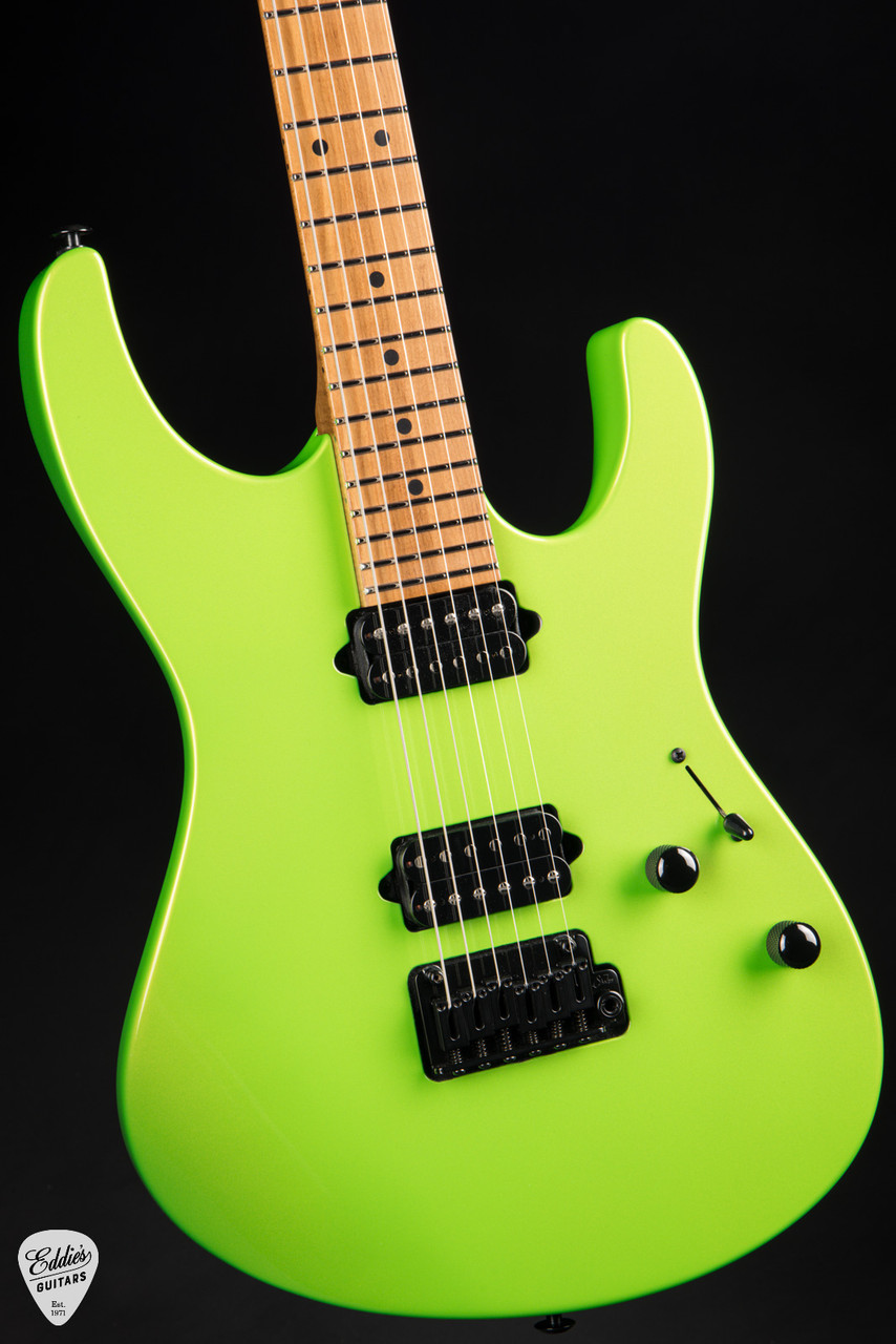 Suhr Modern Roasted - Lime Green Metallic - Eddie's Guitars
