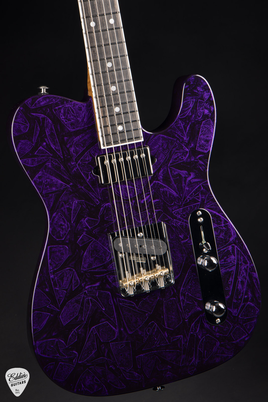 Suhr Eddie's Guitars Exclusive Roasted Classic T - Purple Web