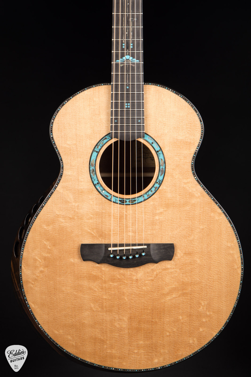 ギター Kevin Hochbaum Kevin Ryan Signature Series Cathedral Grand Fingerstyle - Bearclaw