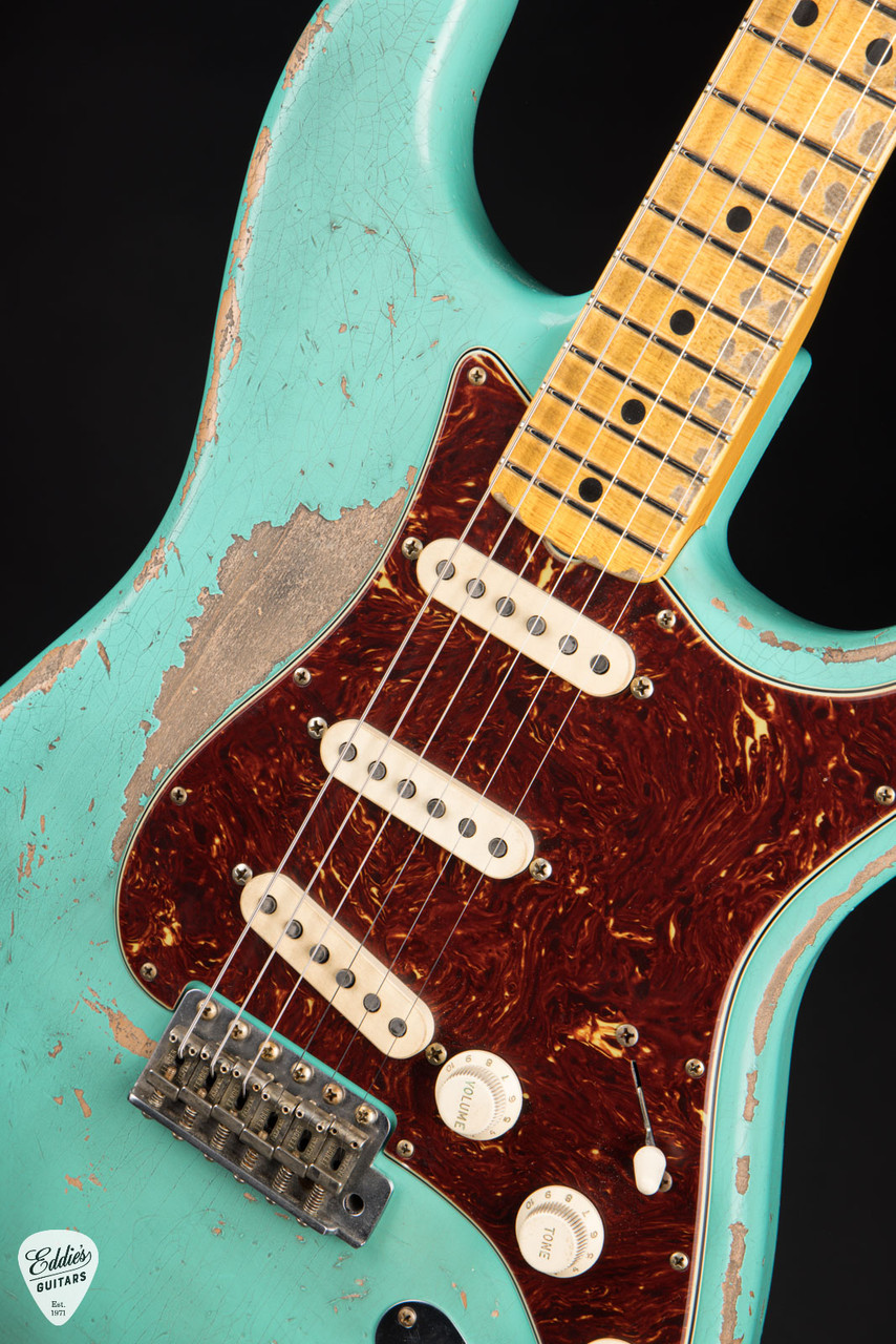 Fender Custom Shop Masterbuilt 1969 Stratocaster Relic - Sea Foam