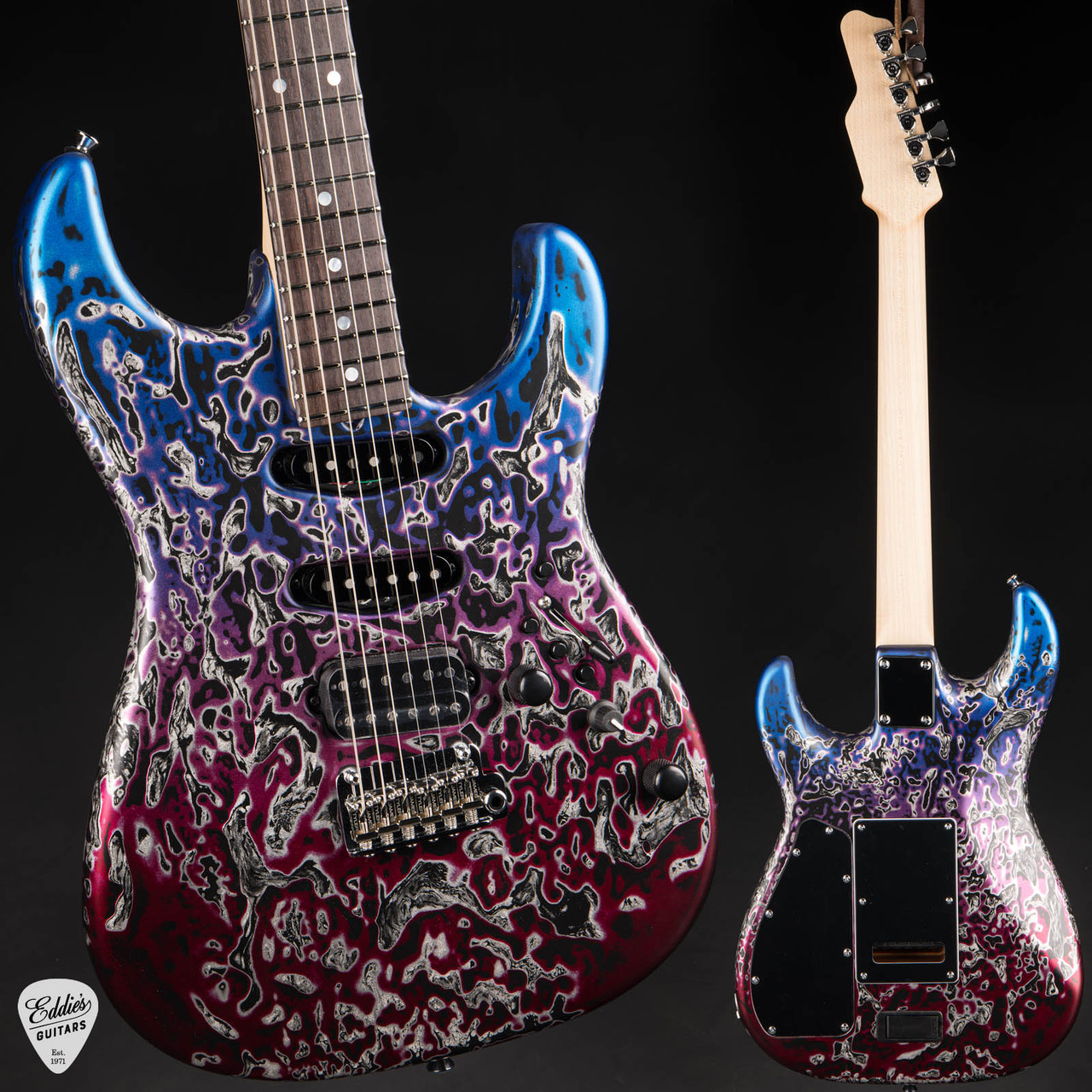 ギター James Tyler Studio Elite HD Jim Burst James Tyler Studio Elite HD - Jimburst Shmear - Eddie's Guitars