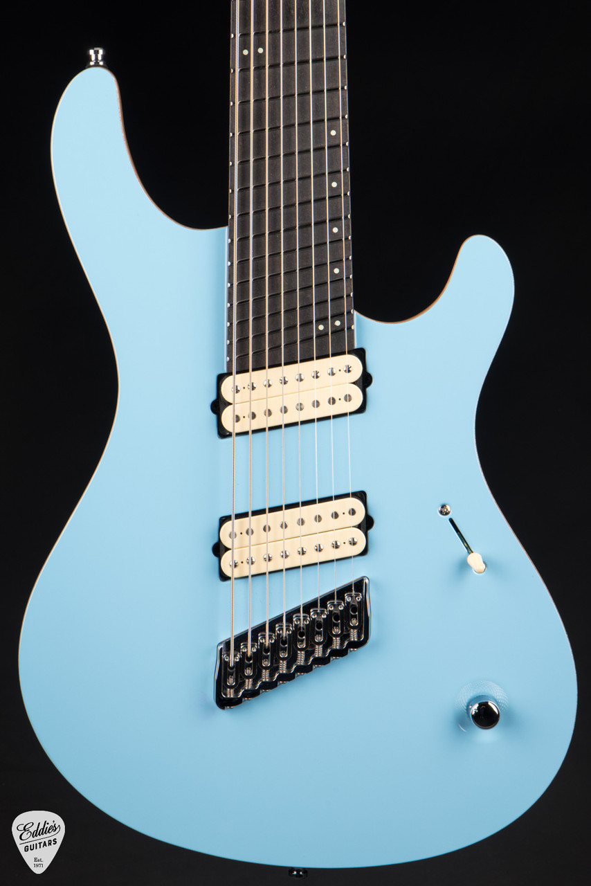 Mayones Regius VF 8 - Sonic Blue - Eddie's Guitars