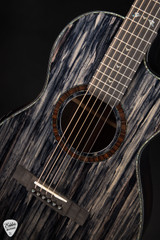 Sale Pending - Kevin Ryan "The Indigo" Abbey Grand Parlor - European Spruce & Indian Rosewood - NAMM 2025 Acoustic Guitar