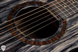 Sale Pending - Kevin Ryan "The Indigo" Abbey Grand Parlor - European Spruce & Indian Rosewood - NAMM 2025 Acoustic Guitar