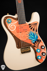 Fender Custom Shop Master Built Cocktail Collection Cantarito Telecaster – Cantarito Creme/NAMM Electric Guitar