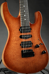 Suhr Modern Carve Top - Natural Burst - Lacewood/Cedar
