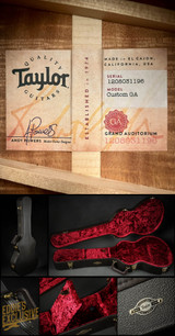 2021 - Taylor Eddie's Guitars 50th Anniversary Custom GA - Master Grade Koa Acoustic Guitar