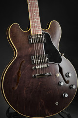Gibson Memphis ES-335 Satin Trans Black 7.14 #112790313