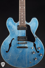Gibson ES-335 Custom Color Electric Guitar in Ocean Blue 7.14 #231640251