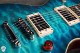 ESP USA Eclipse QM Electric Guitar in Aqua Marine Sunburst