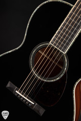 Collings 003G 42 Style - German Spruce & Cocobolo Acoustic Guitar in Jet Black