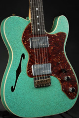Fender Custom Shop LTD 1972 Telecaster Thinline Custom Relic - Seafoam Green Sparkle