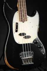 Fender JMJ Road Worn Mustang Bass - Black