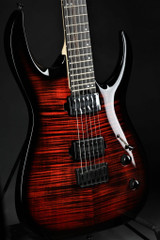 Jackson Pro Series Signature Misha Mansoor Juggernaut HT6FM, Ebony Fingerboard -  Scarlet Burst
